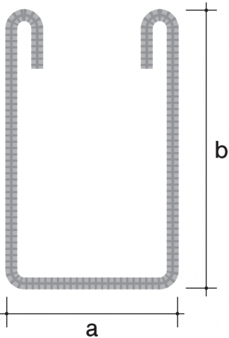 U型180°ﾌｯｸ